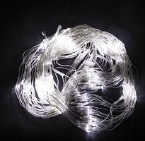 Гирлянда светодиодная "Сетка" Feron CL70 160LED 9,6Вт 5000К IP20 160 диодов 1,5х1,5м картинка 